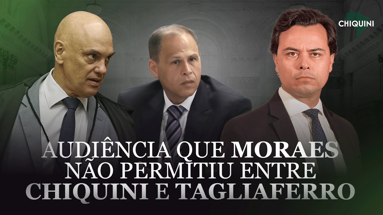 🚨Acabei de inquirir o Tagliaferro ao vivo
