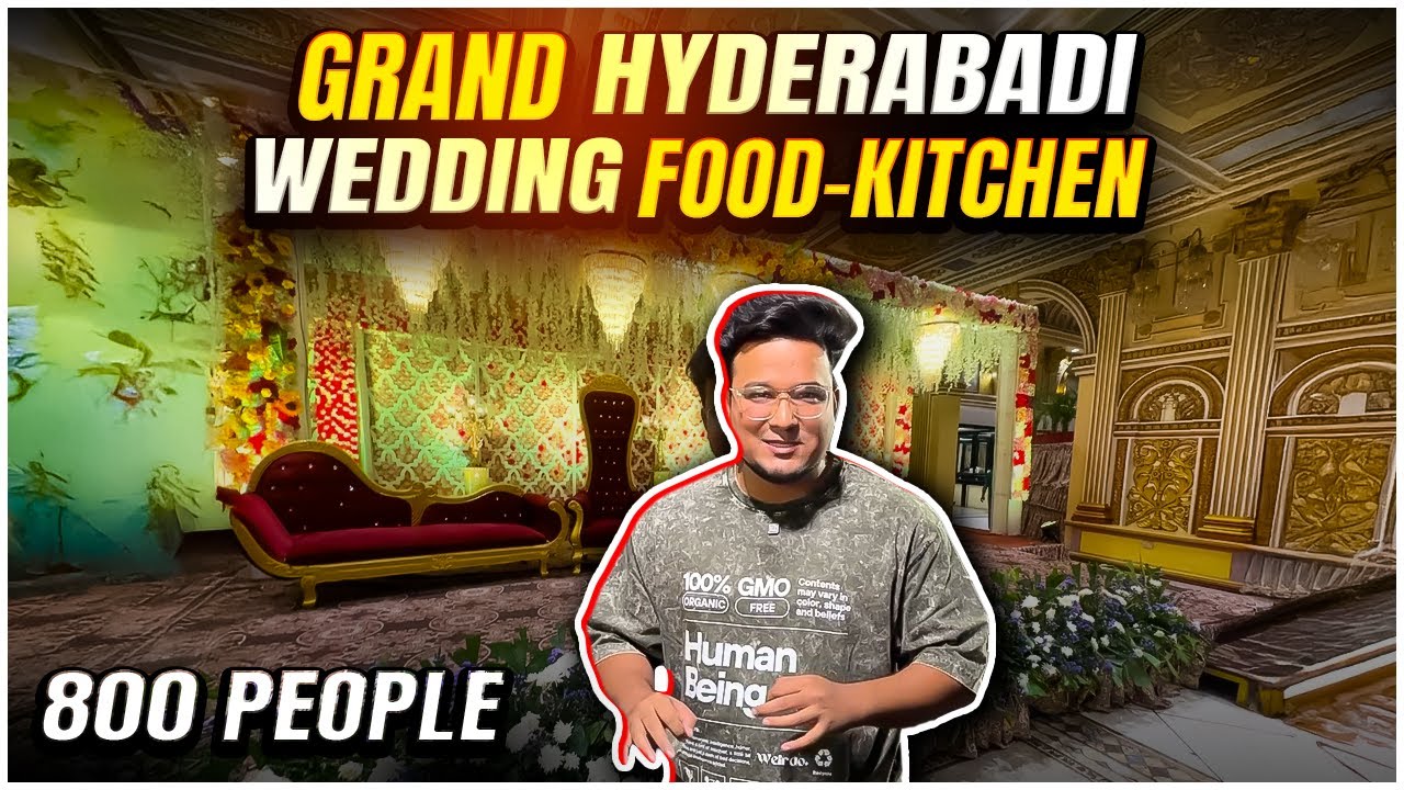 Hyderabadi Premium Muslim Wedding Sanchak |  Full Exploration and Behind the scene |@bhukkanawab