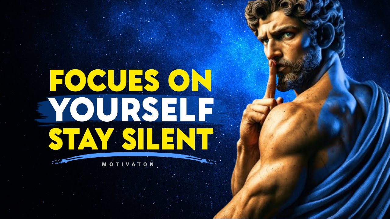 STAY SILENT AND EVERYTHING WILL COME NATURALLY | MOTIVATIONAL SPEECH