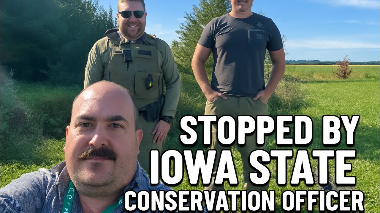 Stopped by Iowa State Conservation Police During POTA | Great Conversation, No Arrest! 