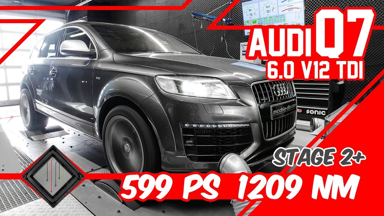 Audi Q7 6.0 V12 TDI STAGE 2+ | 100-200 km/h | mcchip-dkr