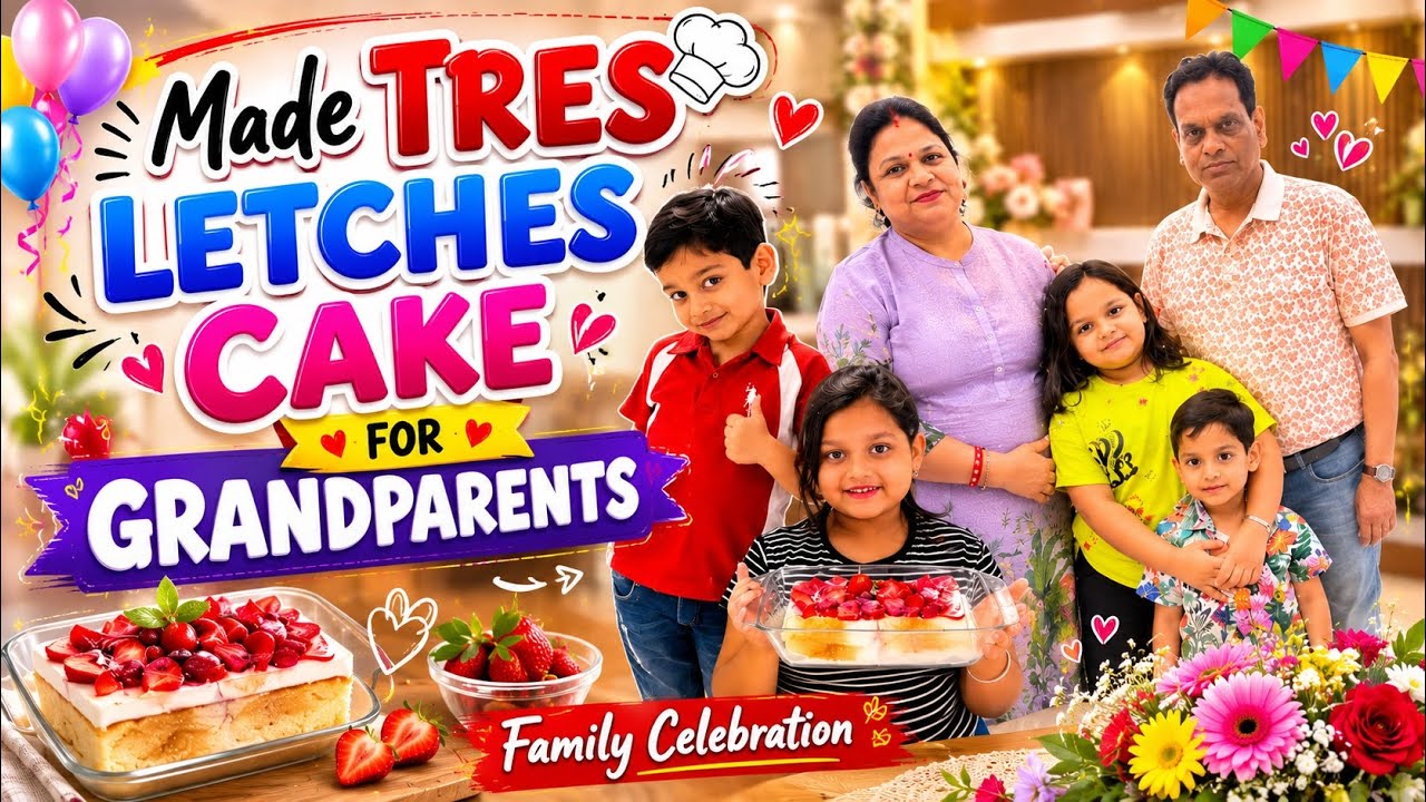Anniversary Celebration with Family 🎉 🥳🥰🤩 #vlogs #family #grandparents #cakemaking 