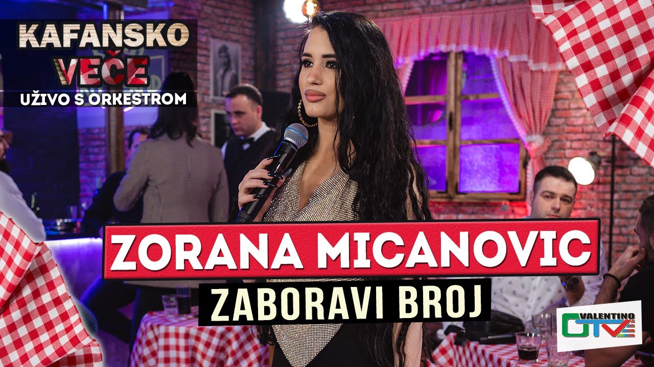 ZORANA MICANOVIC - ZABORAVI BROJ | 2022 | UZIVO | OTV VALENTINO
