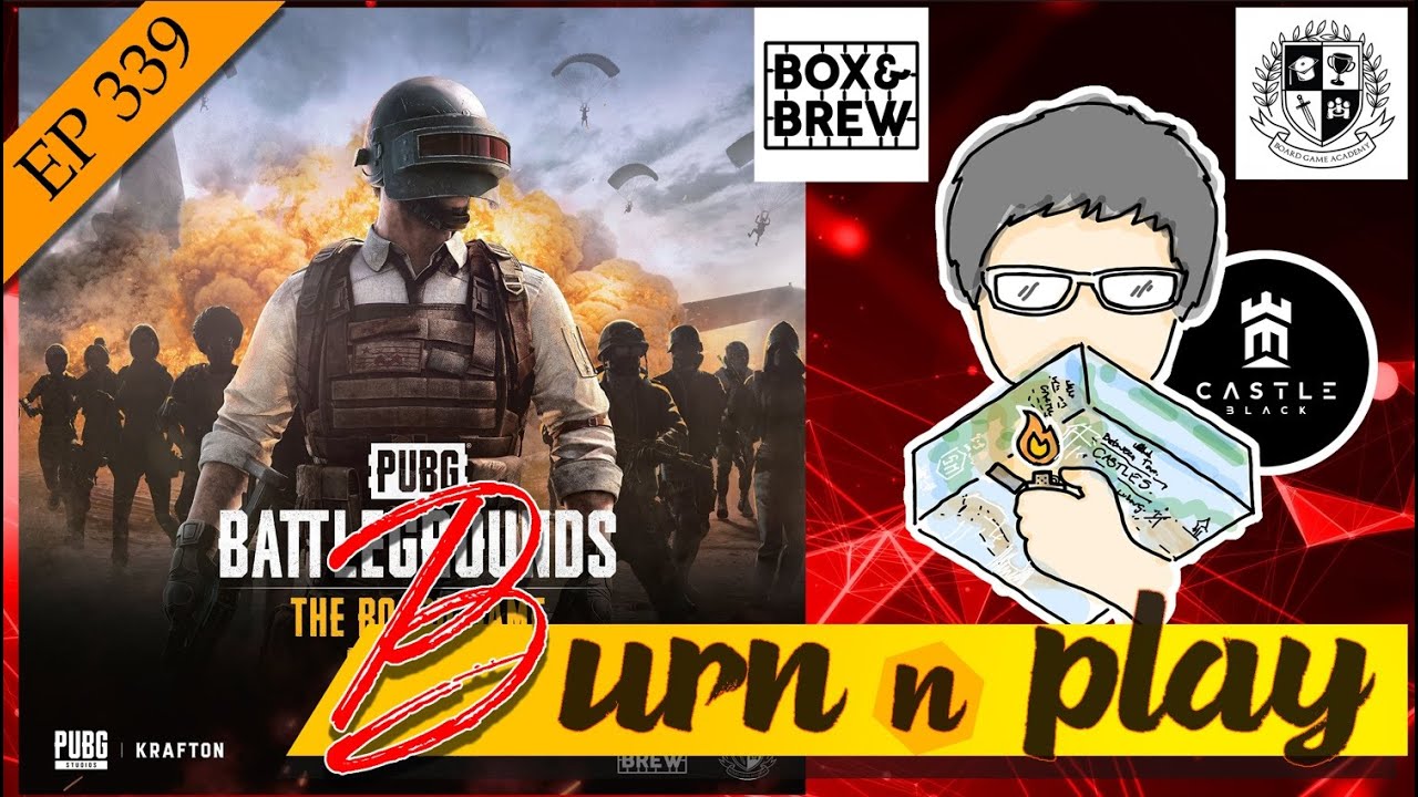 EP.339 : PUBG เดอะบอร์ดเกม [พากันกระโดดร่ม...ชนะได้กินไก่] #BGA #Box&Brew