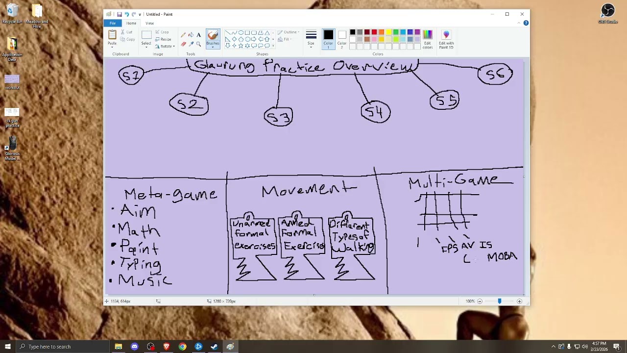 Session 2:  Metagame (Paint, Typing, Aim Training) - Part 1 -