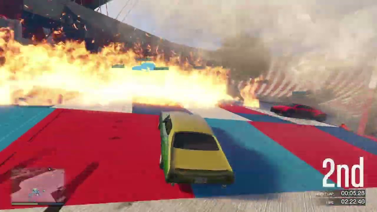 Random All racing on BUKIT23's BUK_RA Americana track with the CRE8 Crew.