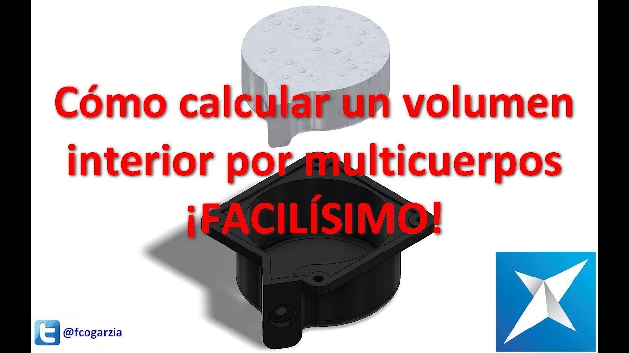 Autodesk Inventor | Cómo calcular un volumen interior