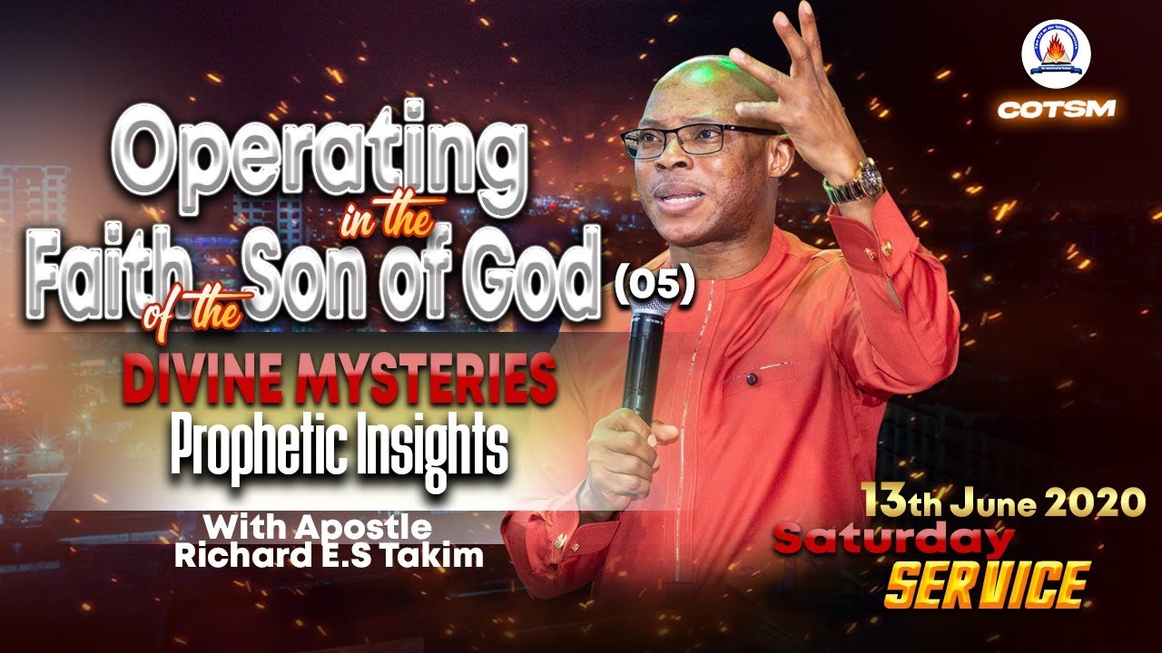 MORNING CLOUD TV - PROPHETIC INSIGHTS - OPERATING IN THE FAITH OF THE SON OF GOD - Part 05