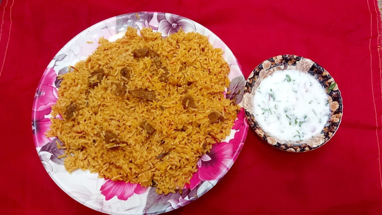QUICK And easy hyderabadi tahari yummy and tasty Hayyum's KitchenS