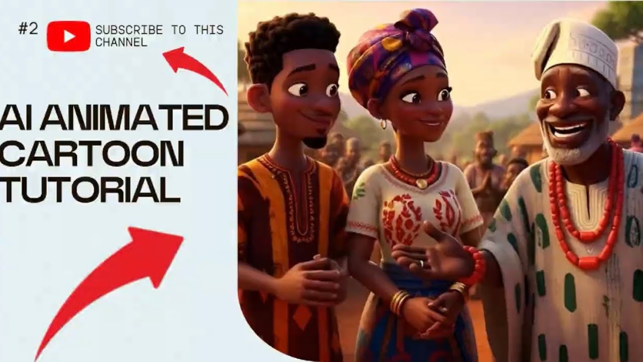 AFRICAN TALES, (The Gold That Transformed the History of a Poor Village )    AI CREATION