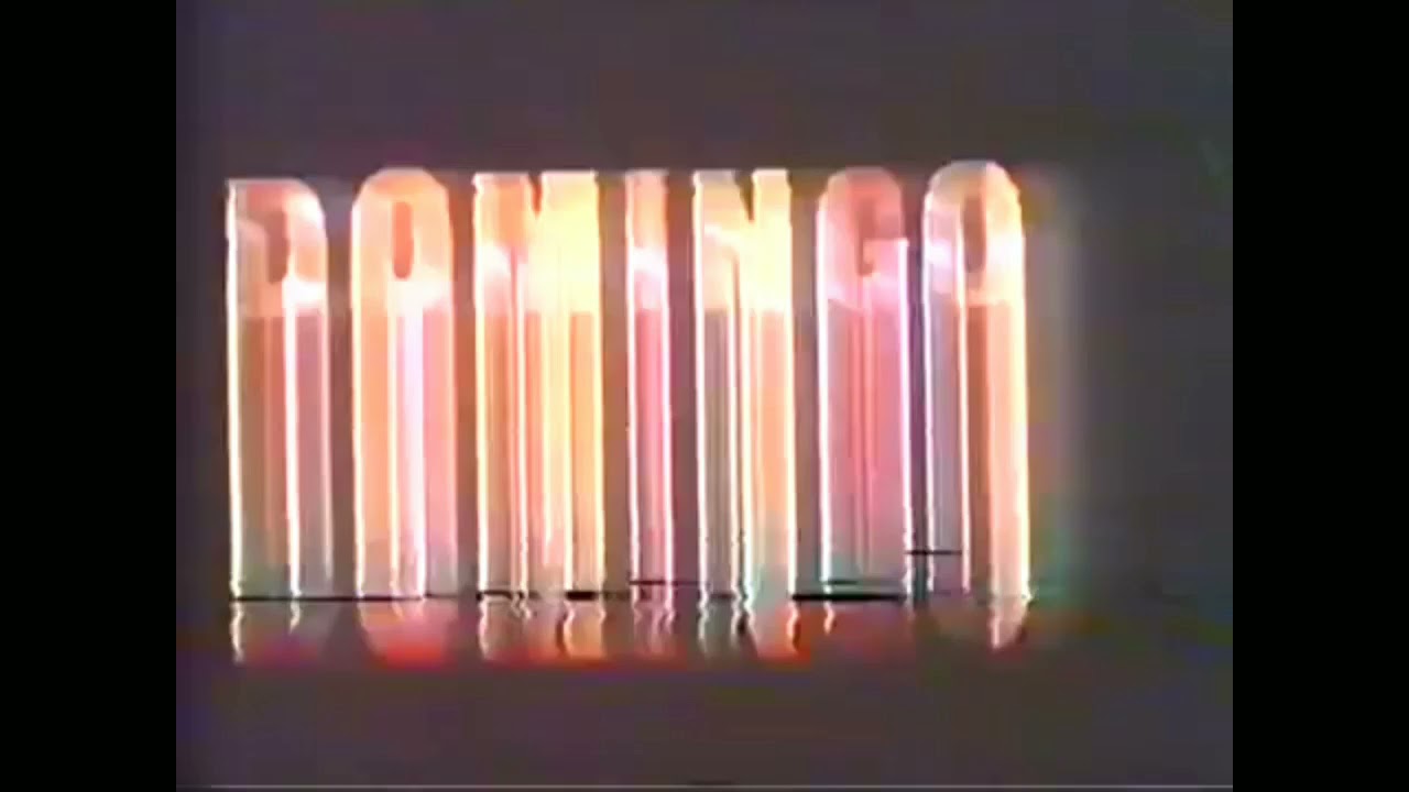 Tentei cantar na vinheta do Domingo Maior de 1976