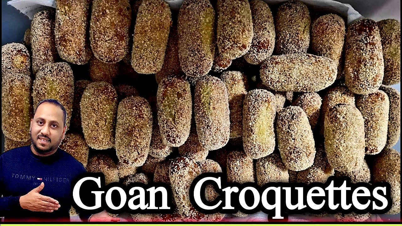 HOW TO MAKE CROQUETTES | BEEF CROQUETTES  |  GOAN TRADITIONAL SNACK.
