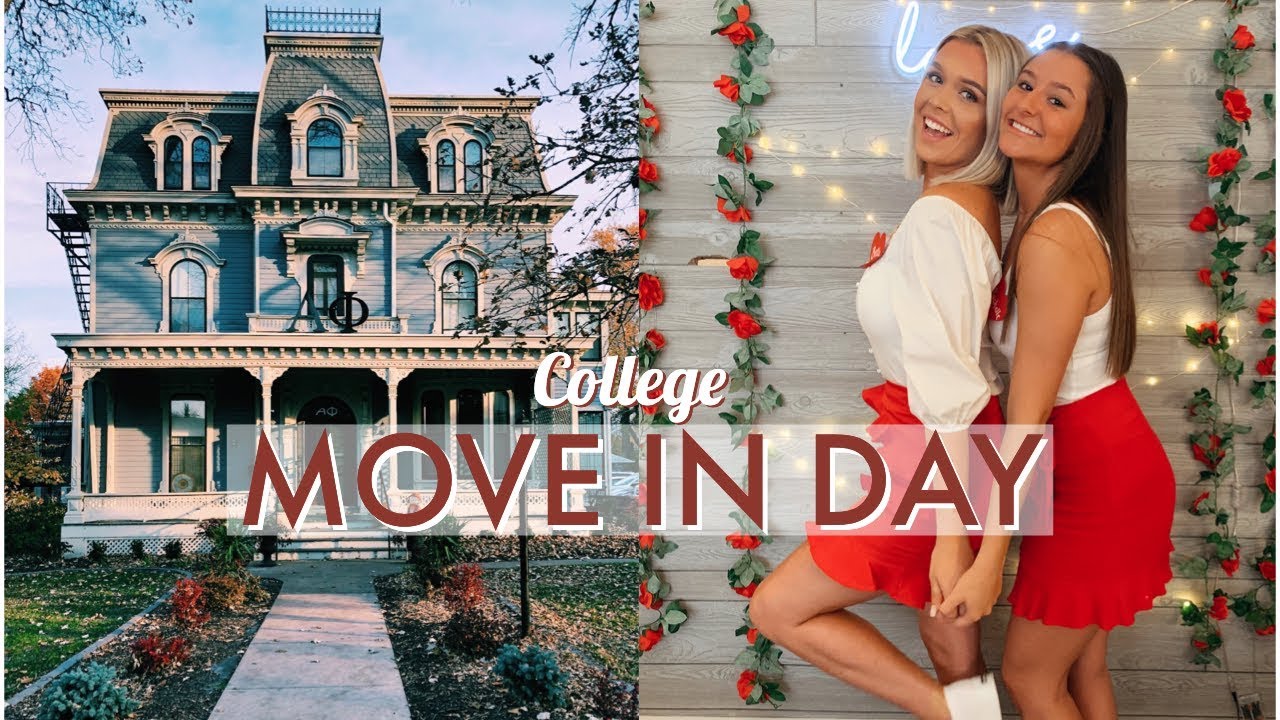 MOVING INTO MY SORORITY HOUSE || VLOGMAS DAY 3