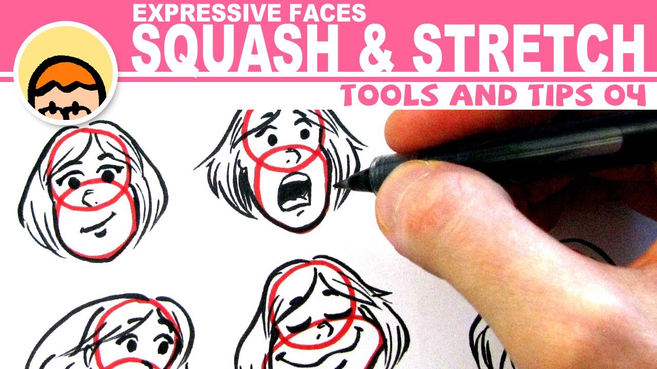 Squash And Stretch: Your Key To Drawing Expressive Faces