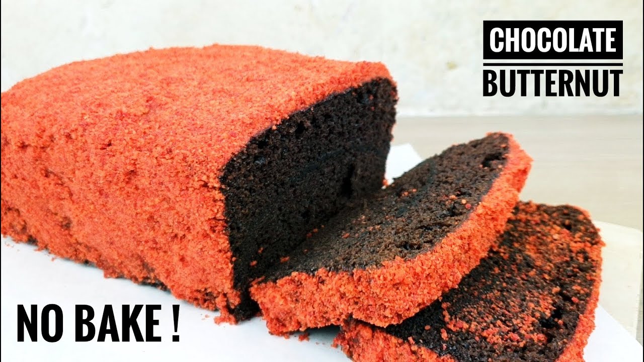 How to make Chocolate Butternut Cake | Choco Butternut Loaf | No bake Choco Butternut Cake
