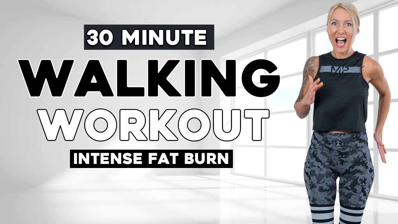 30 MIN NON STOP FAST WALKING CARDIO Workout For Weight Loss Full Body Fat Burn