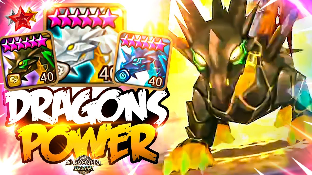 G2 CC CLEAVE with Charlotte and MASS DRAGONS - Summoners War