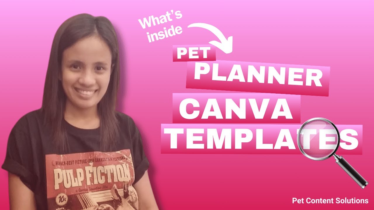 Pet Planner Canva Templates by Pet Content Solutions: What's inside