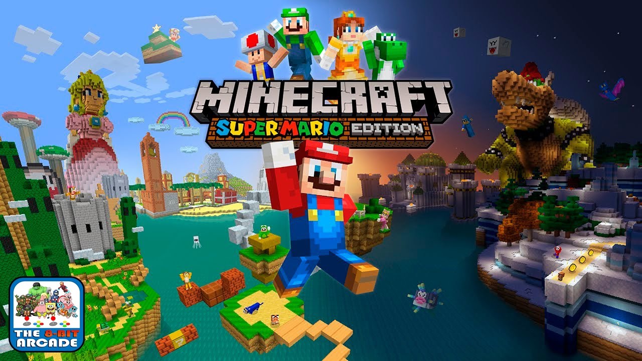 Minecraft: Nintendo Switch Edition - Super Mario Meets Minecraft! (Nintendo Switch Gameplay)