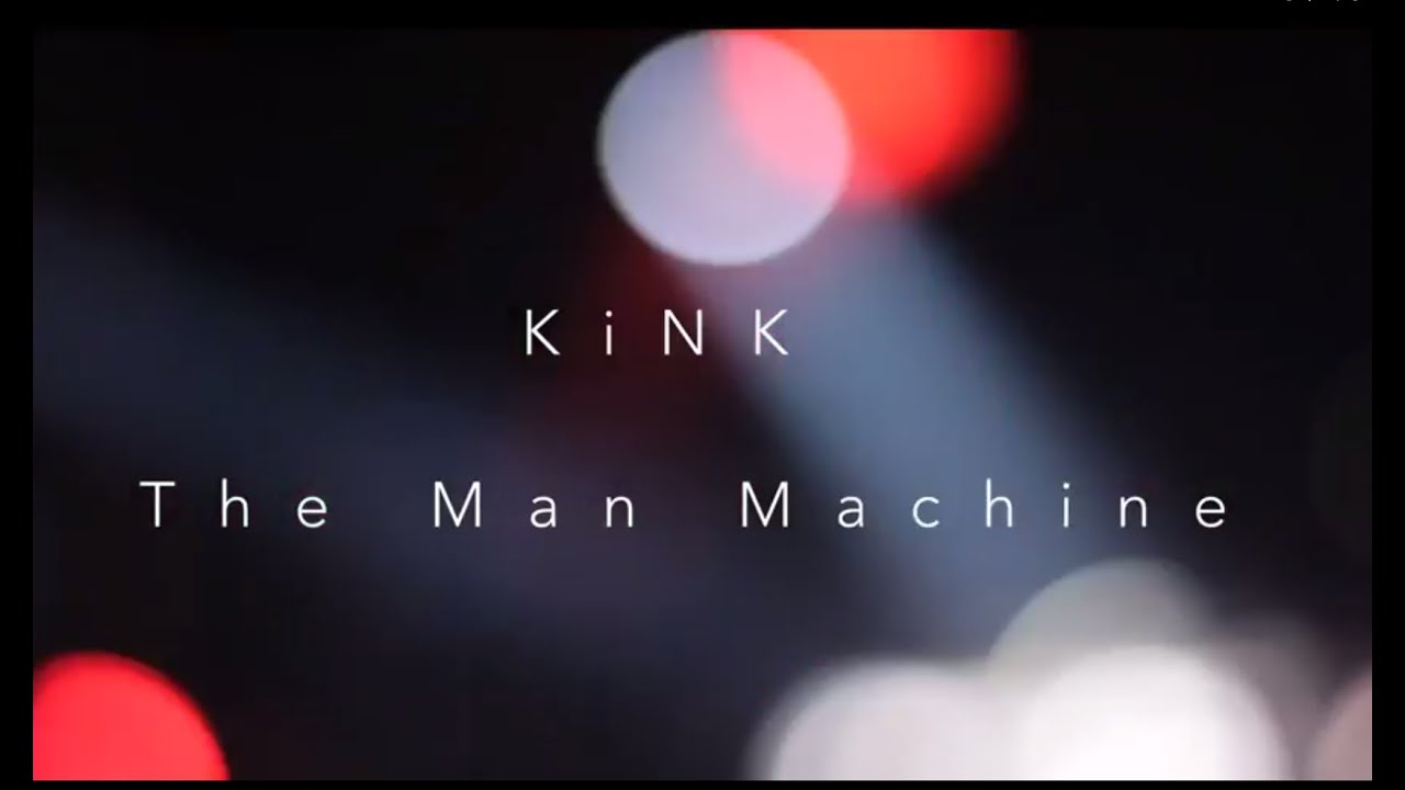 Trax Magazine & la fum&eacute;e : KiNK, The Man Machine