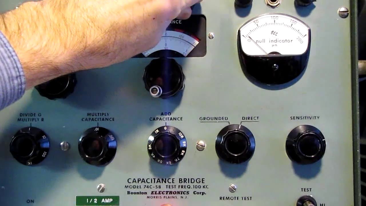 Overview of three Capacitance Meters