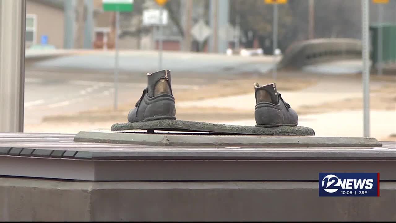 Vandals cut down Jackie Robinson statue at McAdams Park, home of League 42