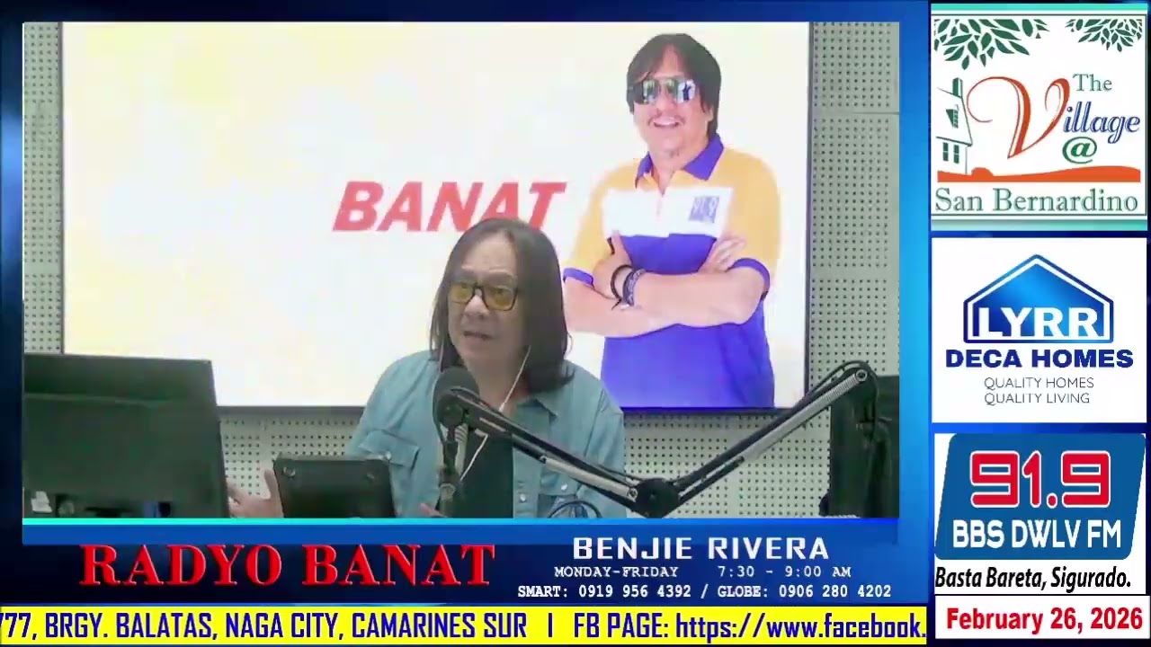 02 26 26  RADYO BANAT   BENJIE RIVERA