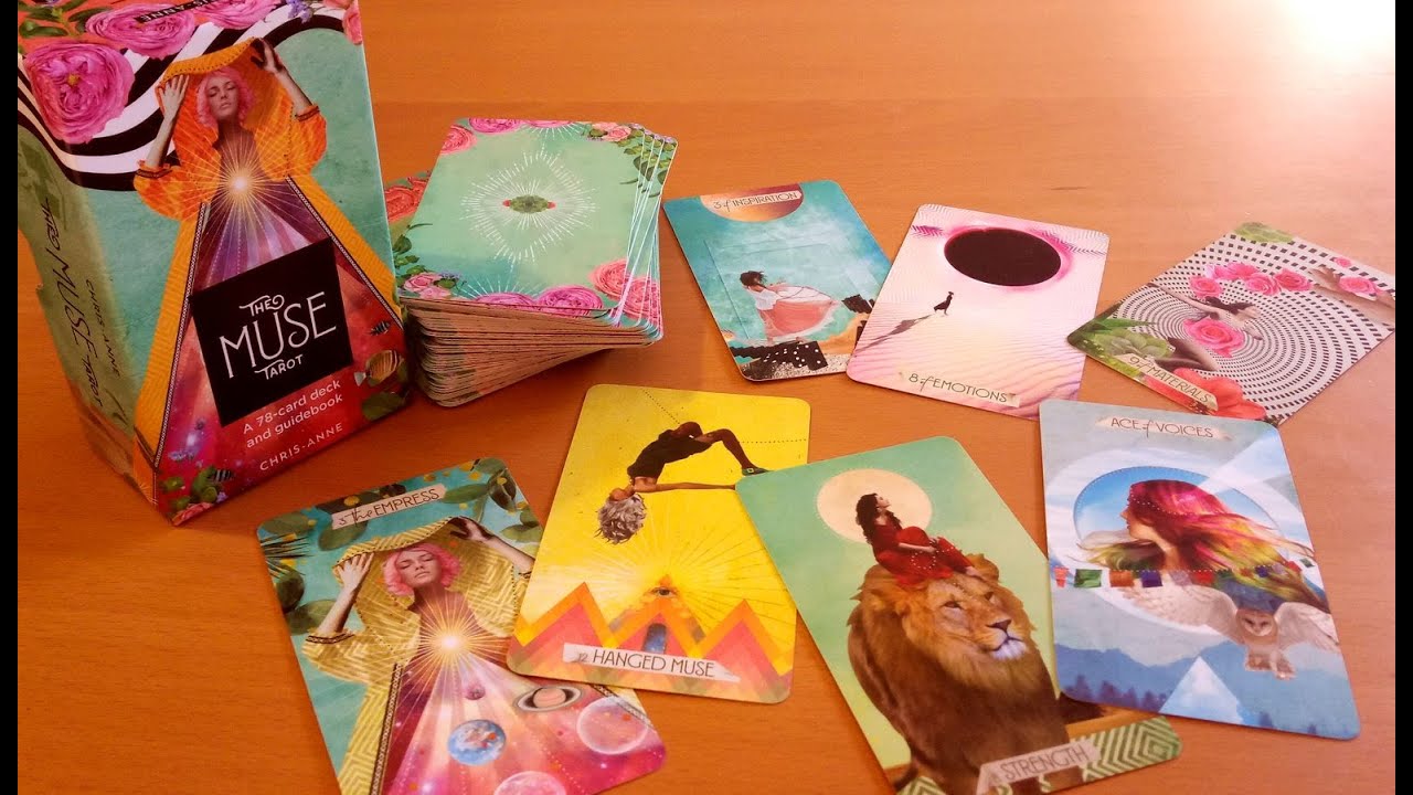 ☀️ The Muse Tarot (Unboxing & Reading) 👸 Tarotkarten von Chris Anne
