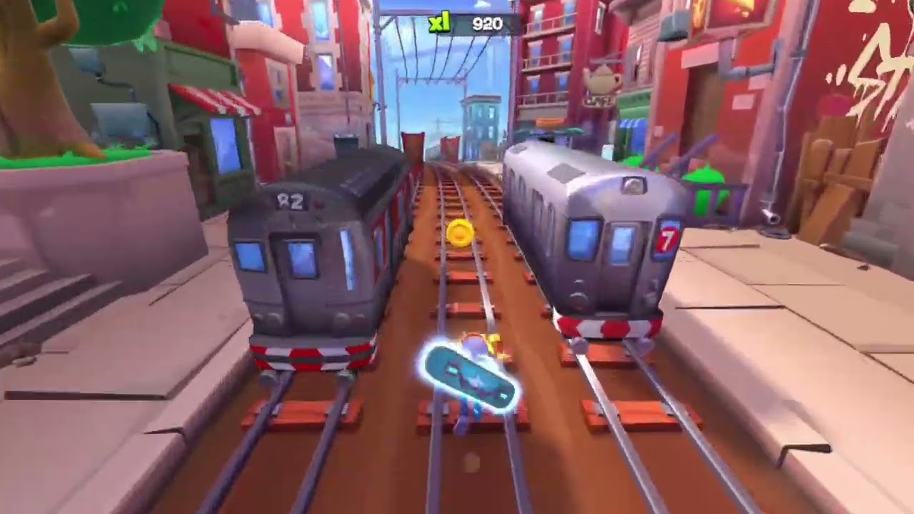 Subway surfers city gameplay | subway surfers