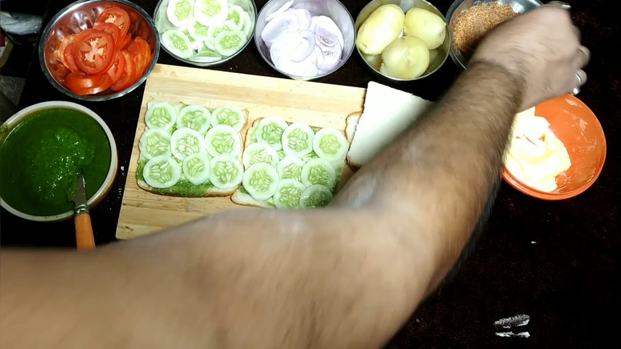 Street Food Mumbai Style Sandwich |Mumbai Masala Tadka |