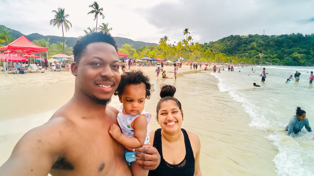 Most Popular Beach In Trinidad | Long Weekend Vlog 🏝️🌊 🇹🇹