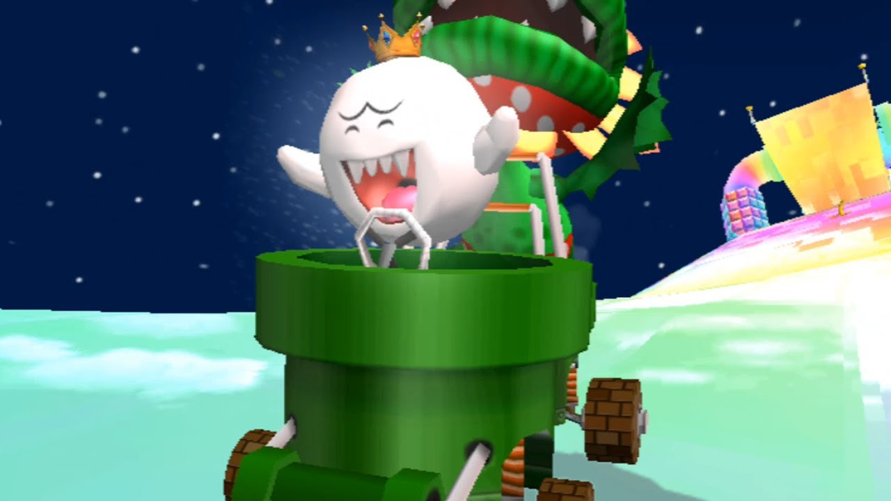 Mario Kart: Double Dash - Mirror Special Cup (Petey Piranha & King Boo Gameplay)