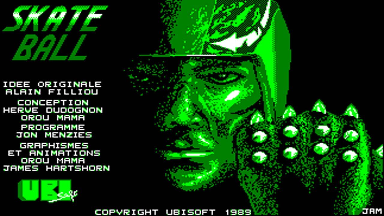 [Amstrad CPC] Skate Ball - Longplay