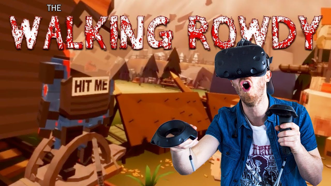 ROWDY JOINS THE WALKING DEAD IN VR! | Out of Ammo: Death Drive - HTC Vive Gameplay