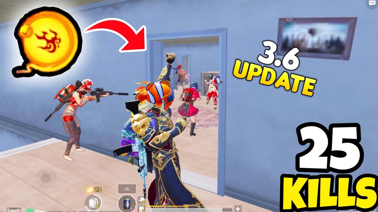 This Fire-Fist Ability is EXTREMELY Useful in BGMI • (25 KILLS) • BGMI 3.6 Gameplay
