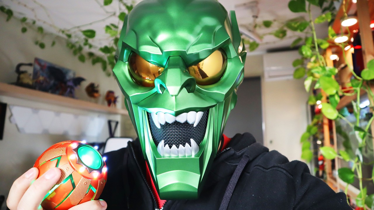 INCREIBLE! Unboxing del Casco Duende Verde de Marvel Legends