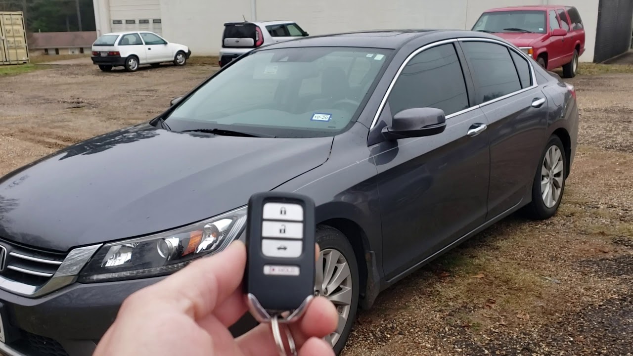 2014 Honda Accord remote start