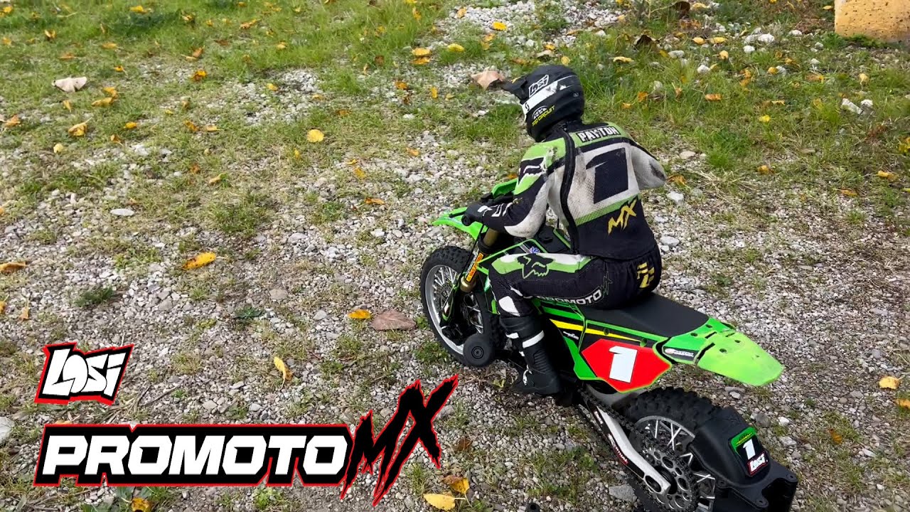 LOSI PROMOTO MX RIP session wheelie mode