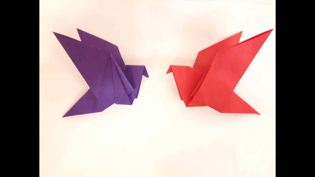 How to make a Paper Flapping bird? (easy)