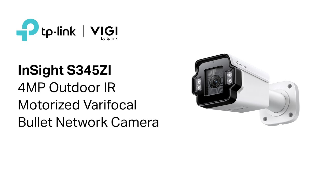 VIGI InSight S345ZI - Motorized Varifocal Network Camera Function Demo