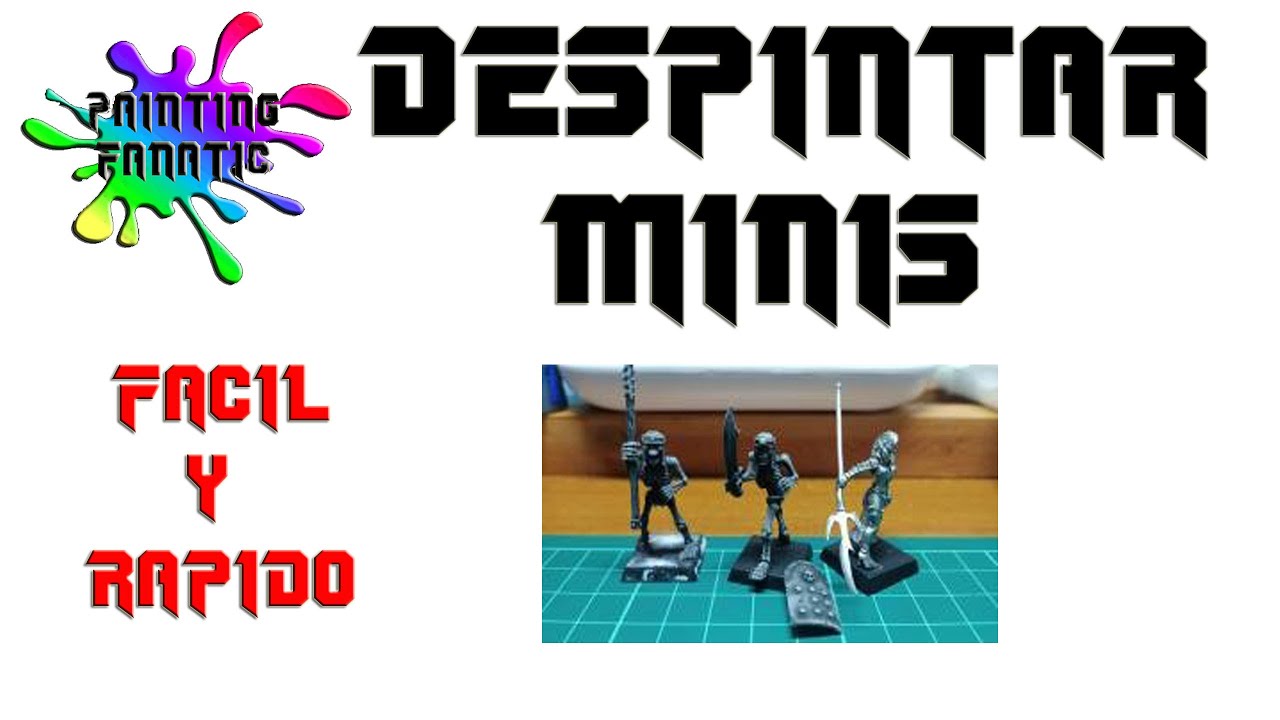COMO DESPINTAR MINIATURAS