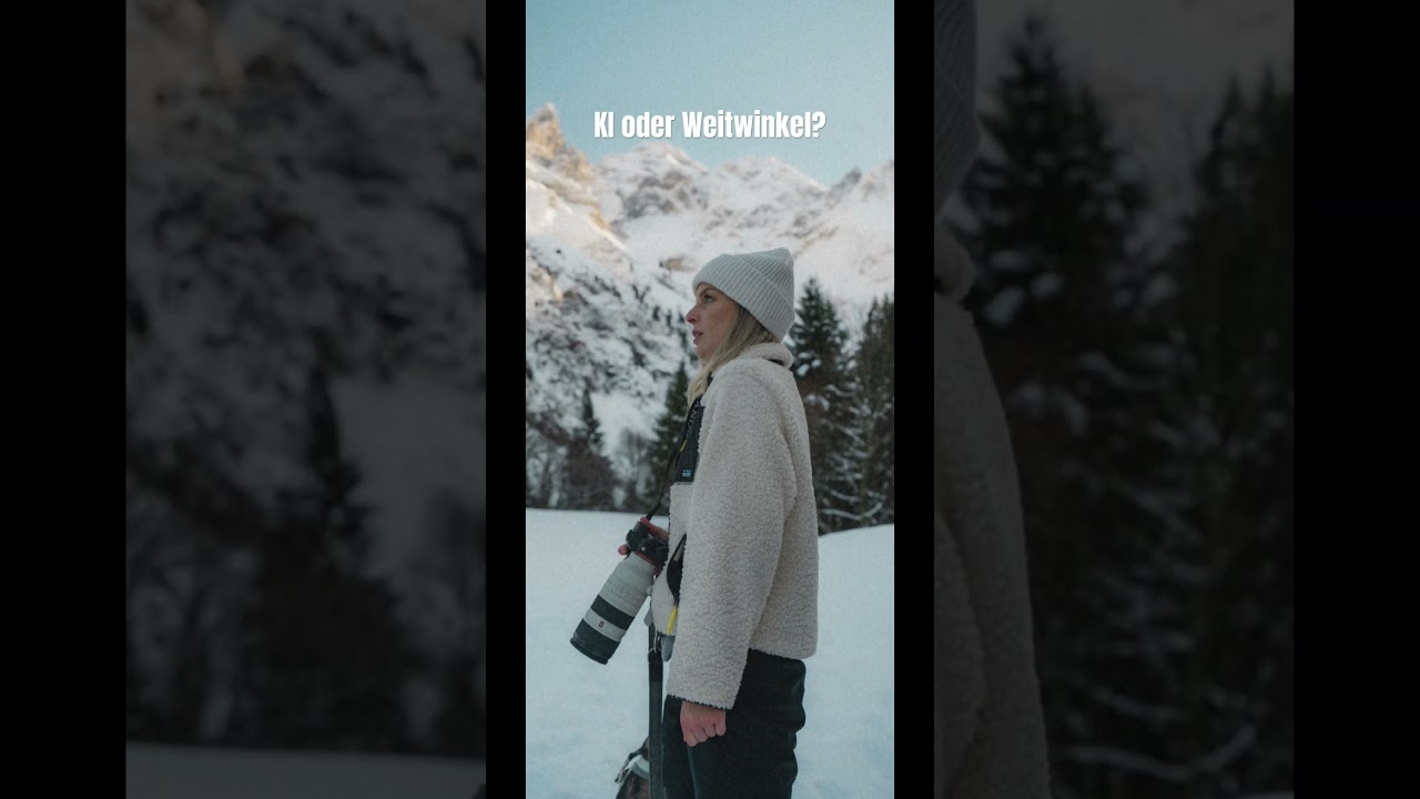 KI Filter oder Weitwinkel? | Oberstdorf | Wandern | Allgäu | CapCut  