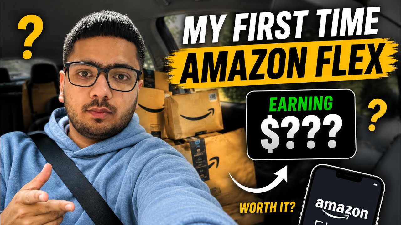 I Tried Amazon Flex For The First Time (Real Earnings) 