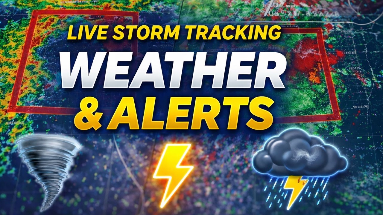 🔴 LIVE: More Dangerous Storms Ahead | Tracking Storms & Radar Alerts 24/7