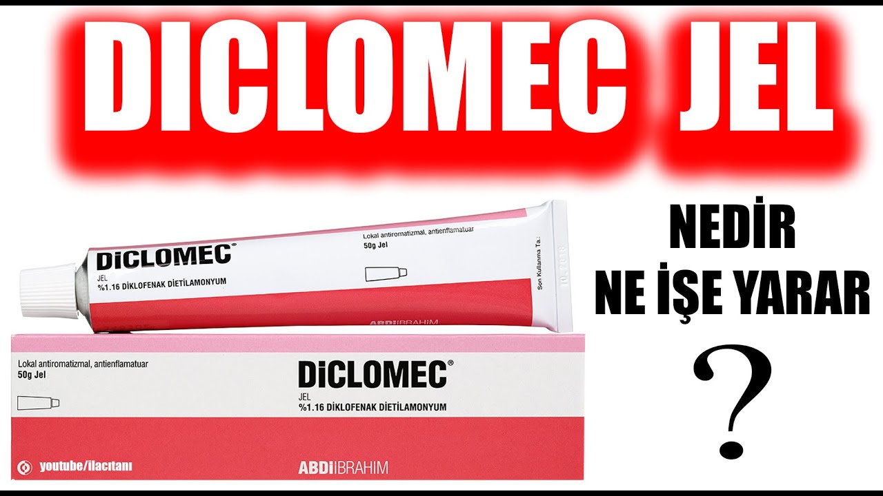 DİCLOMEC JEL Nedir, Ni&ccedil;in Kullanılır, Nasıl Kullanılır, Yan Etkileri Nelerdir?
