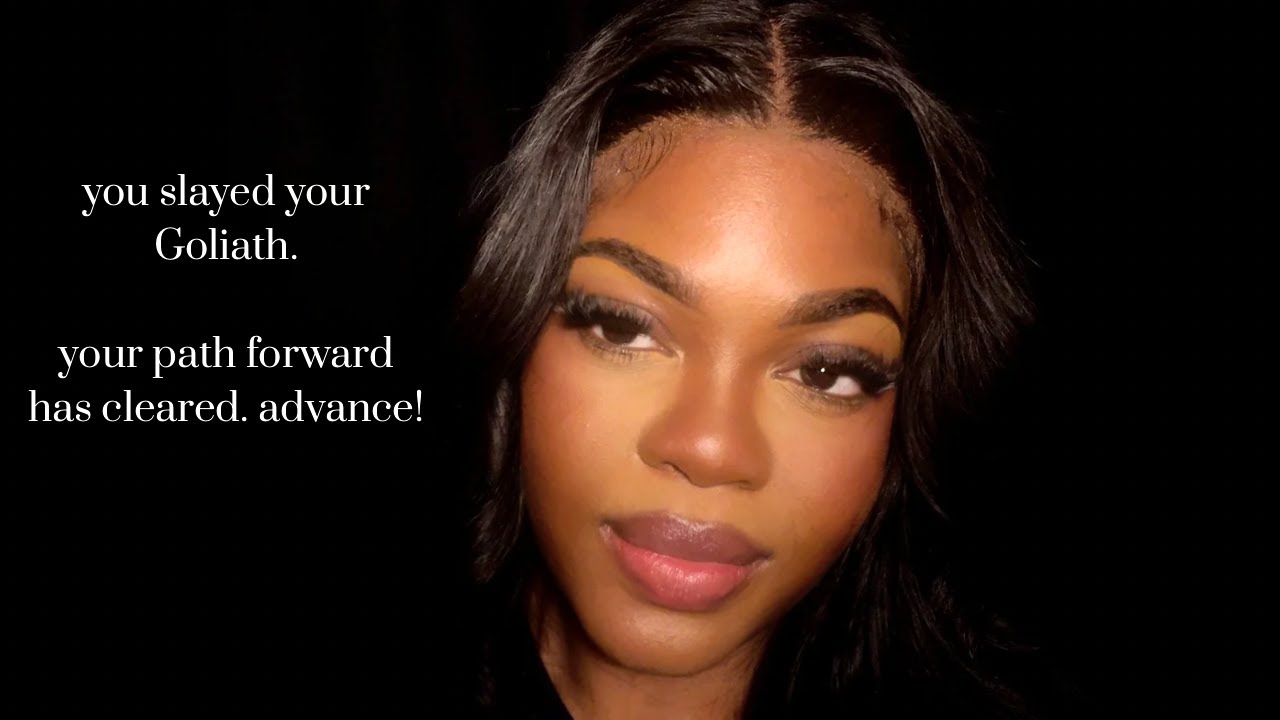 you slayed your Goliath — your path forward has cleared. advance, collective.