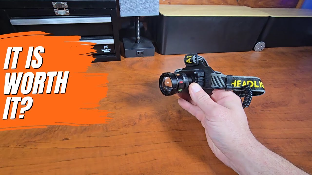 Rechargeable Headlamp 2000 High Lumens with Motion Sensor,90&deg; Adjustable Super Bright LED Head Lamp