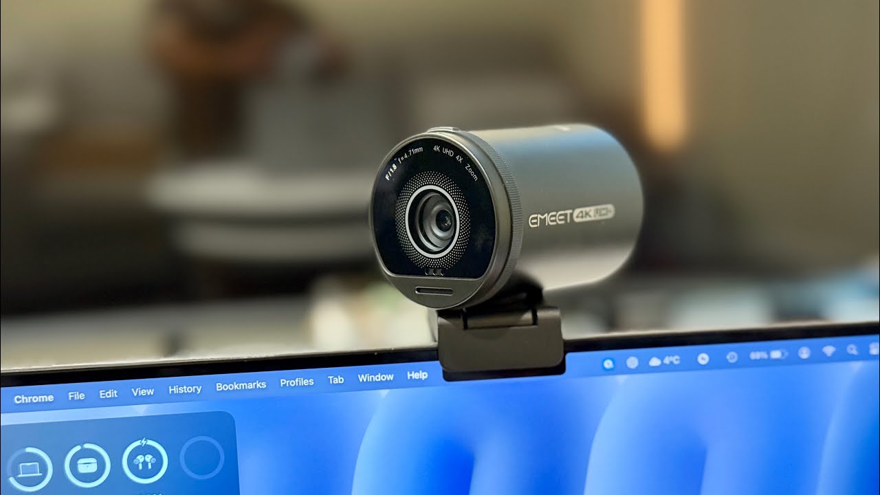 This Budget Webcam Made My Streams Look INCREDIBLE! EMEET S800 4K Webcam