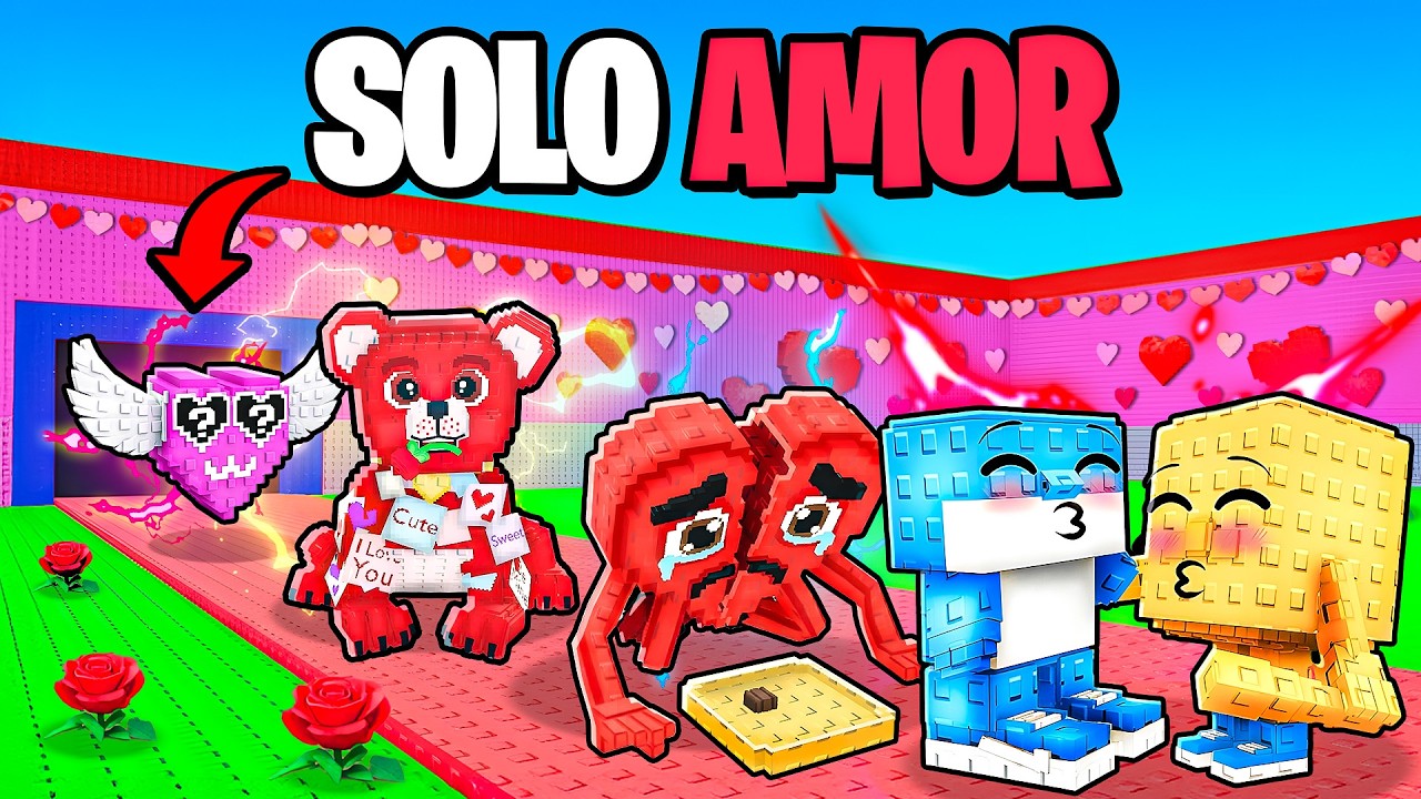 ❤️$0 a $100 CUATRILLONES SOLO con BRAINROTS DE AMOR!!🍫🧸