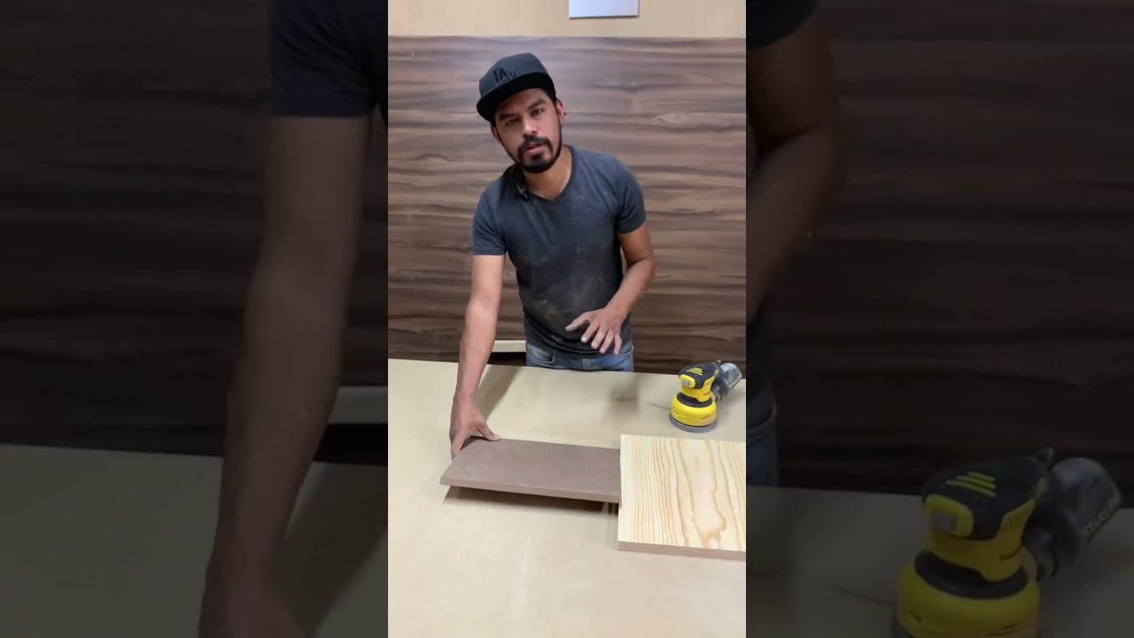 Cómo lijar madera y mdf